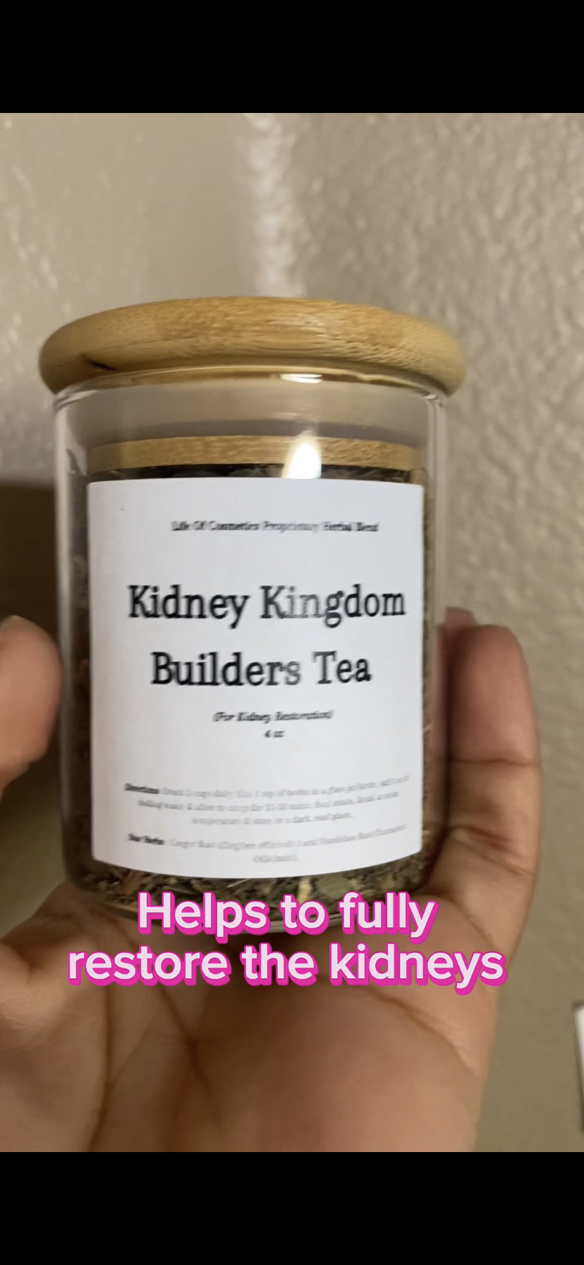 Kidney Kingdom Builders Tea