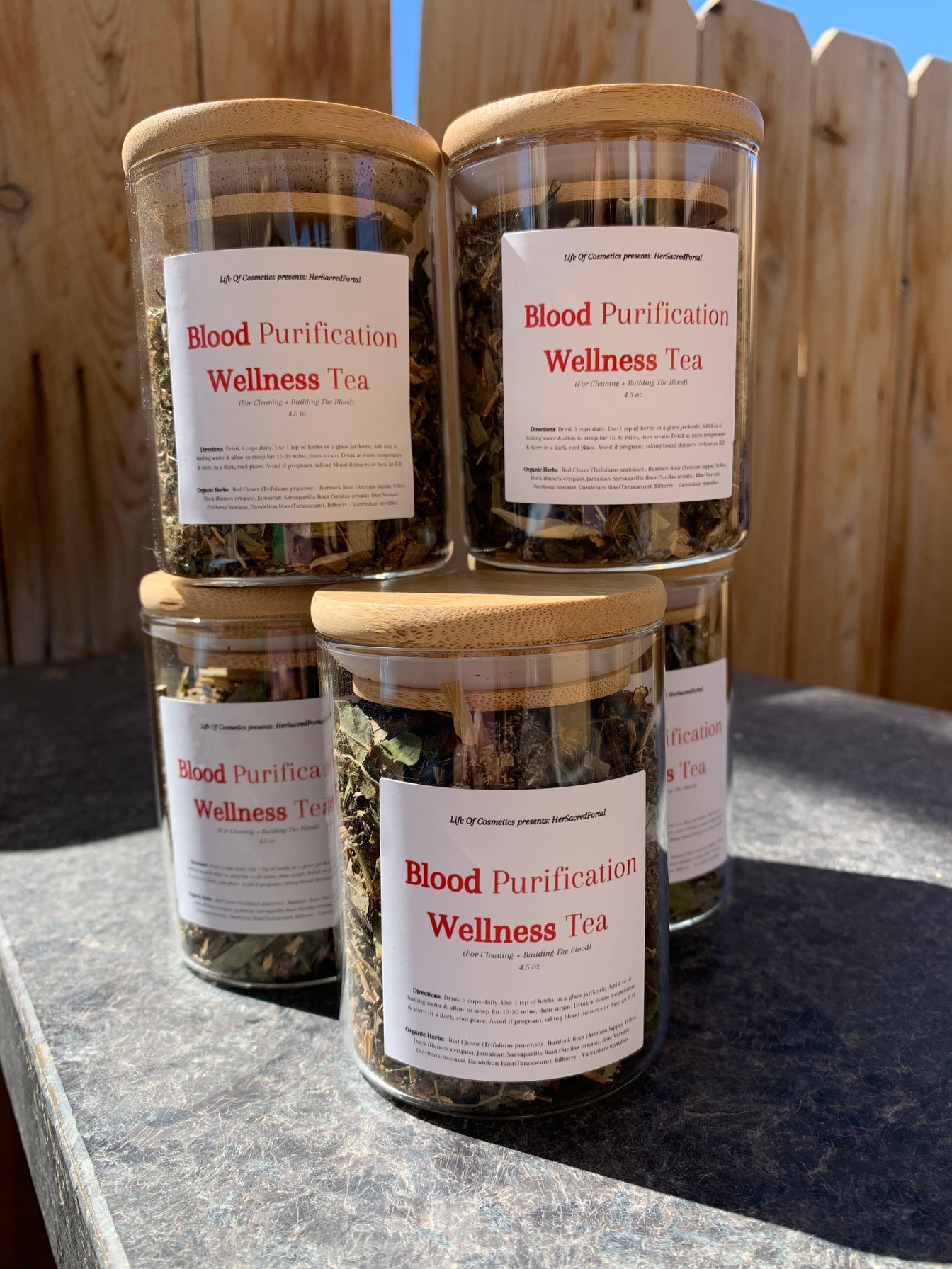 Blood Purification Wellness Tea