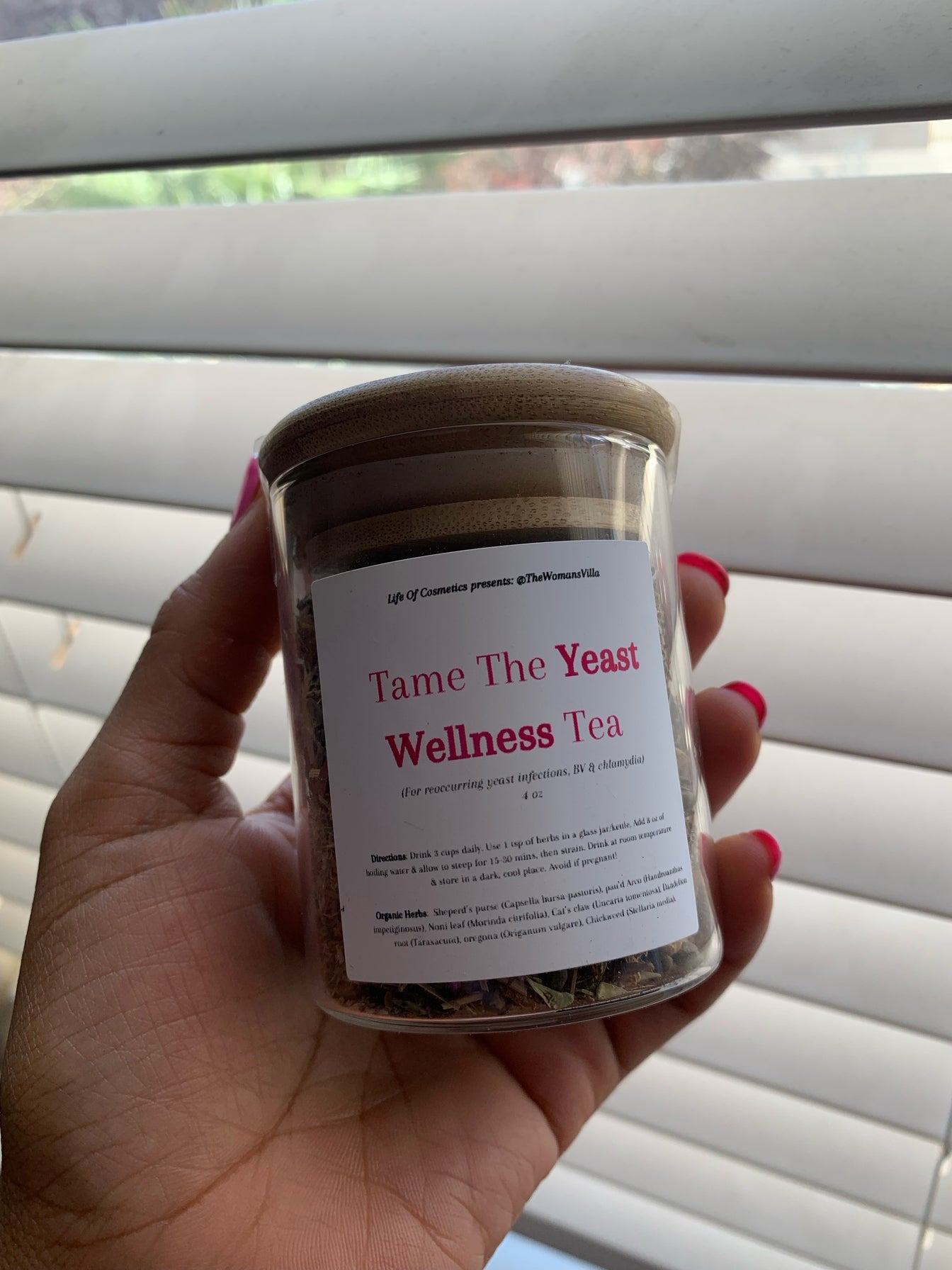 Tame The Yeast Wellness Tea (BV & Yeast Infections)